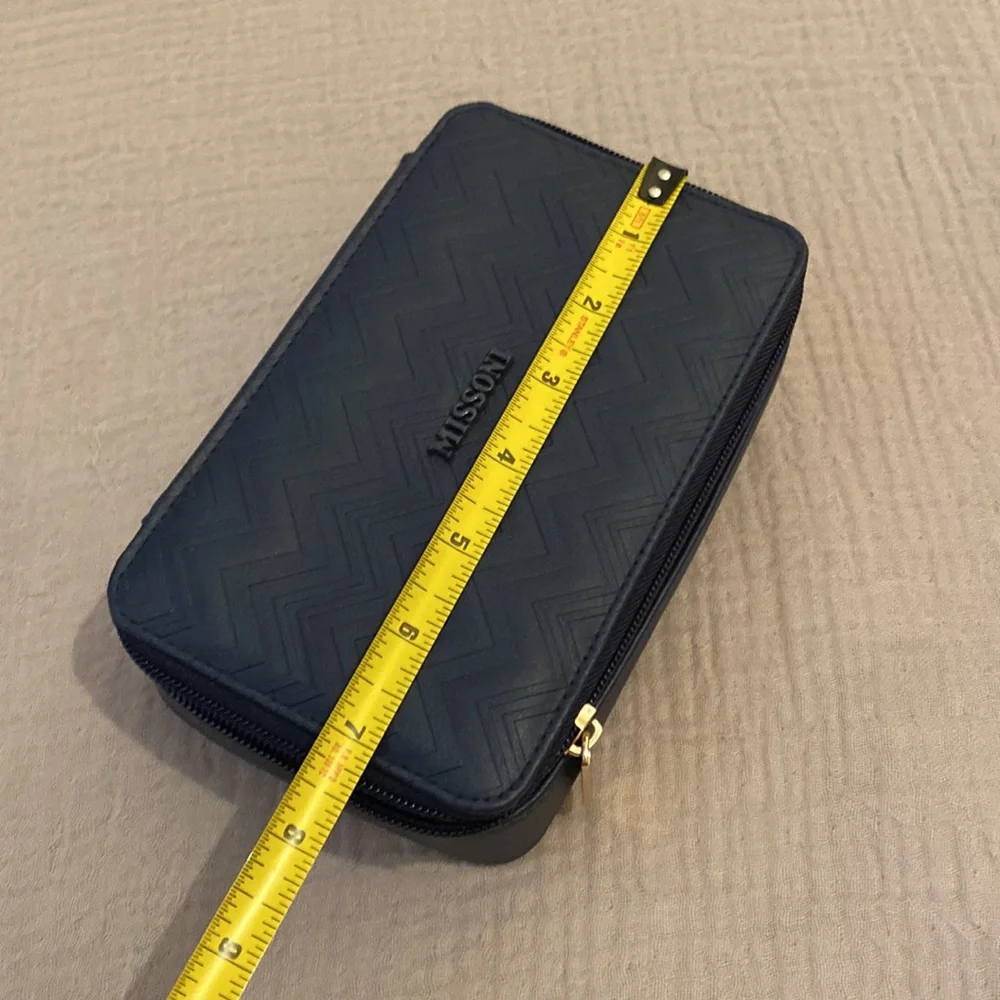 MISSONI for Delta NAVY Cosmetic Bag. Perfect for storage or travel .